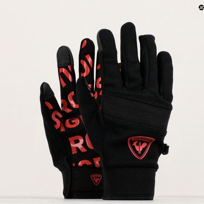 Pánske multifunkčné rukavice Rossignol Pro G športové červené 3