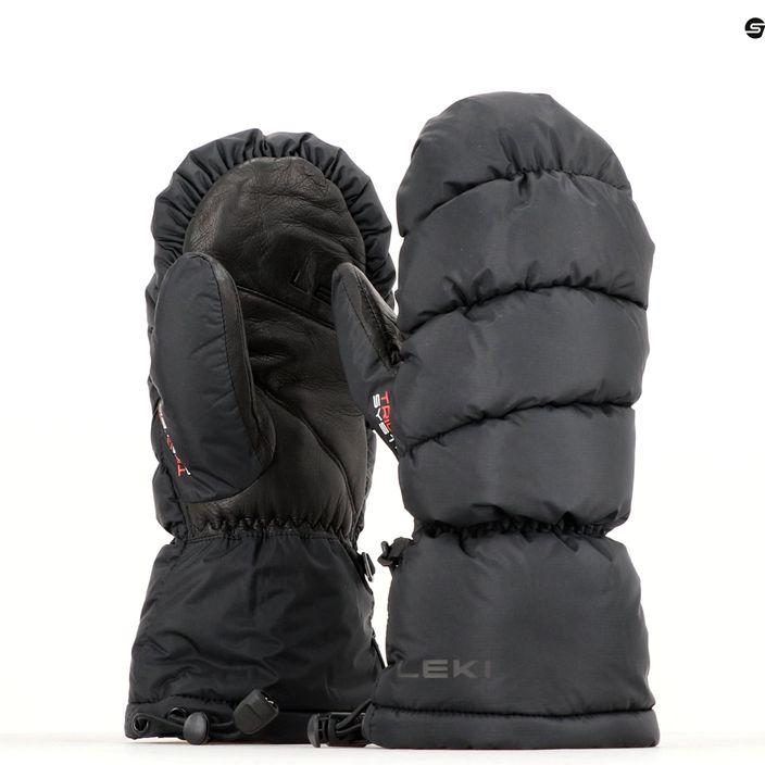 Dámske lyžiarske rukavice LEKI Glace 3D Mitt black 10