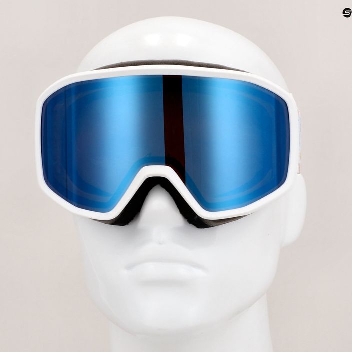 Dámske snowboardové okuliare ROXY Izzy sapin white/blue ml 12
