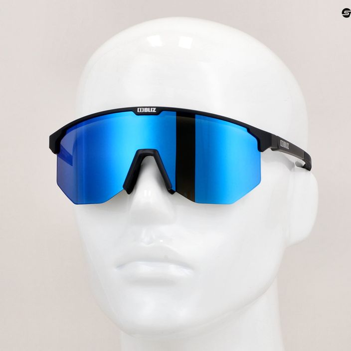 Cyklistické okuliare Bliz Hero S3 matné čierno-hnedo-modré multi 13