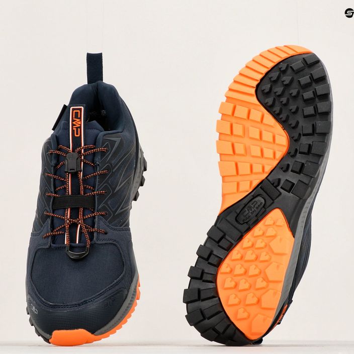Pánske trekové topánky CMP Atik Wp Fast blue/f.orange 15
