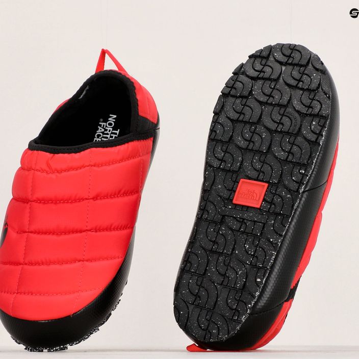 Pánske zimné papuče The North Face Thermoball Traction Mule V red/black 13