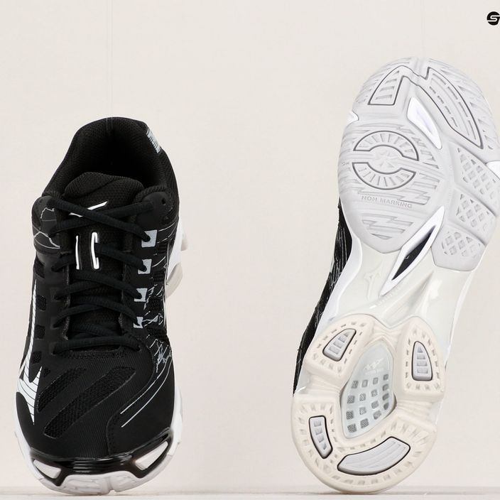 Pánska volejbalová obuv Mizuno Wave Voltage black / silver 10