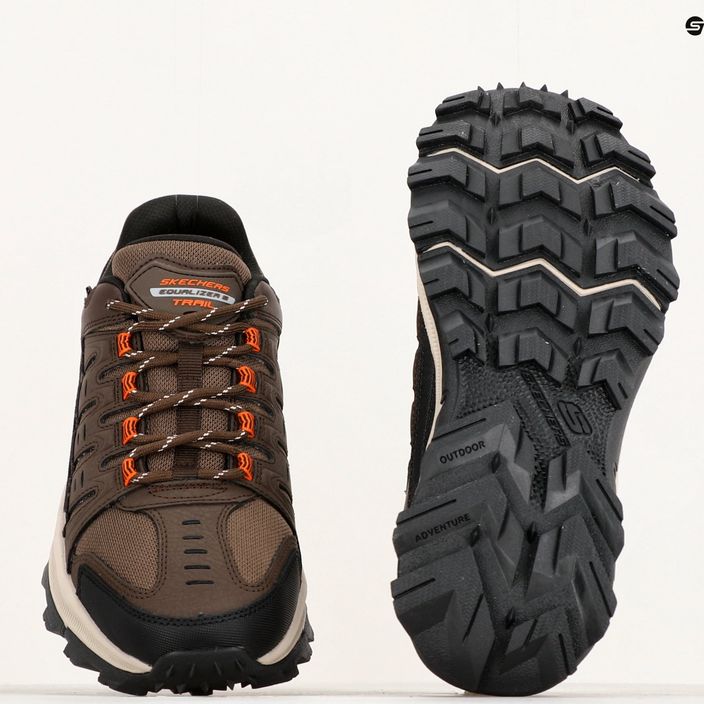SKECHERS Equalizer 5.0 Trail Solix brown/orange pánska treková obuv 14