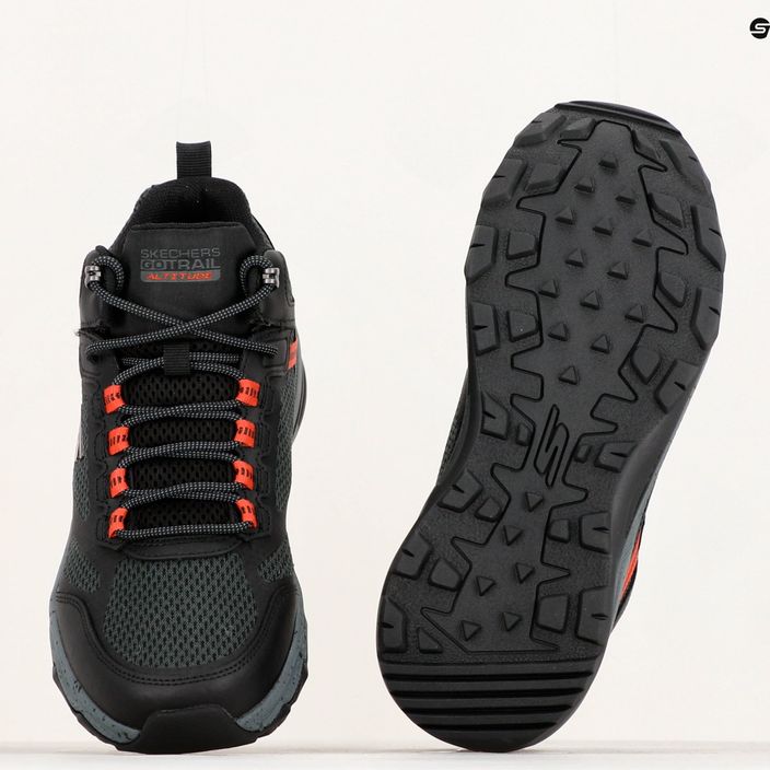 Pánske bežecké topánky SKECHERS Go Run Trail Altitude Element black/charcoal 13