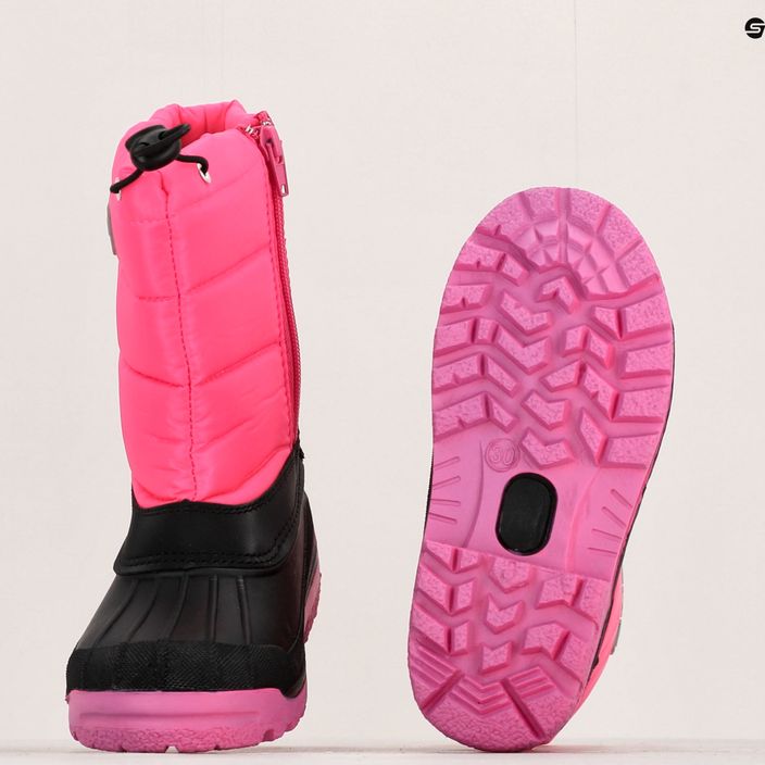 CMP Sneewy pink/black juniorské snehové topánky 3Q71294/C809 15
