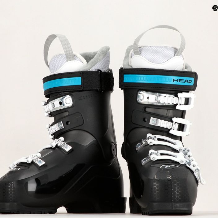 Dámske lyžiarske topánky HEAD Edge Lyt 75 W HV black/turquoise 9
