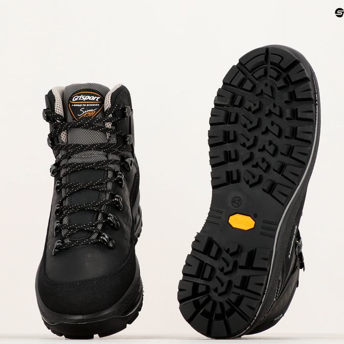 Pánske trekové topánky Grisport black 15011DV3G 10