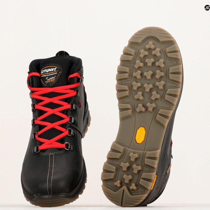 Pánske trekové topánky Grisport 12905D146G black 10