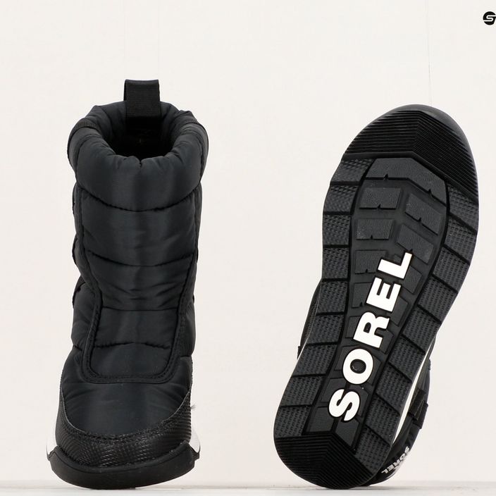 Detské snehové topánky Sorel Outh Whitney II Puffy Mid black 15