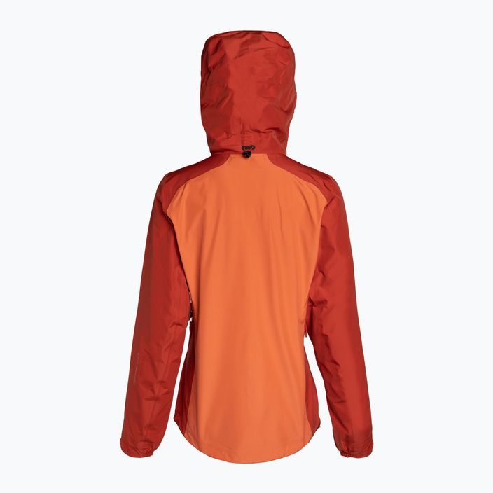 Dámska bunda do dažďa BLACKYAK Zebu orange 20010211B 2