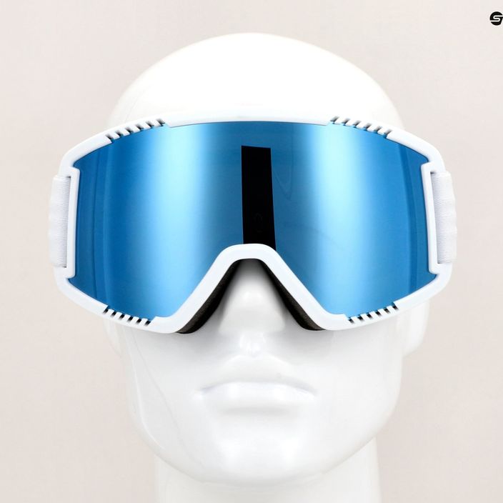 Lyžiarske okuliare HEAD Contex modré/biele 3