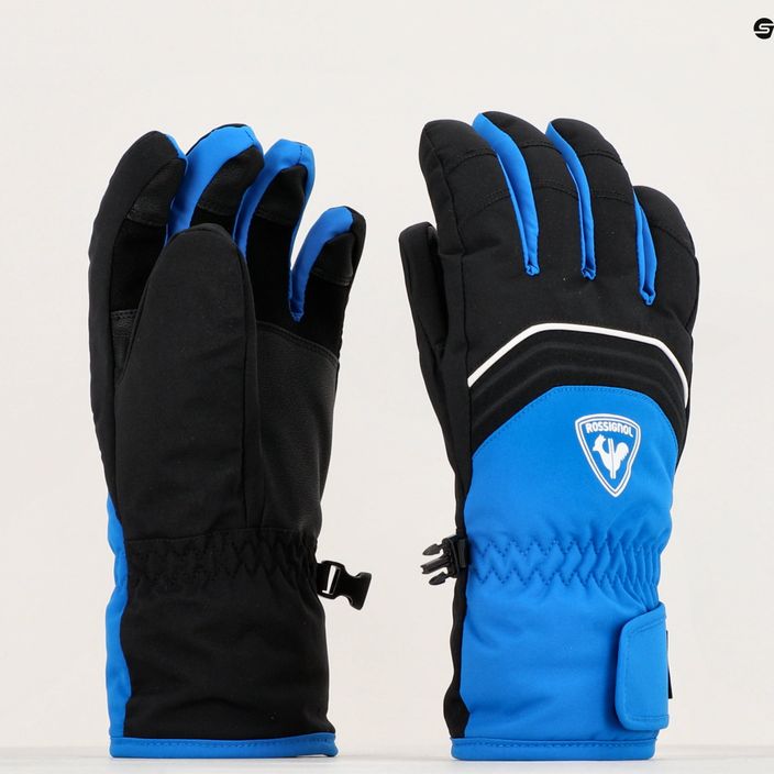 Detské lyžiarske rukavice Rossignol Jr Tech Impr G lazuli blue 3