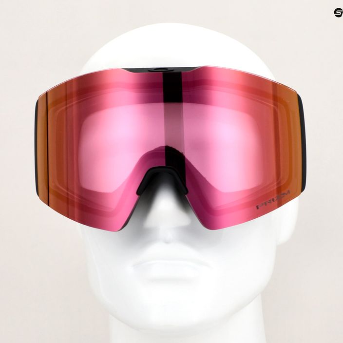 Lyžiarske okuliare Oakley Fall Line matte black/prizm snow hi pink 10