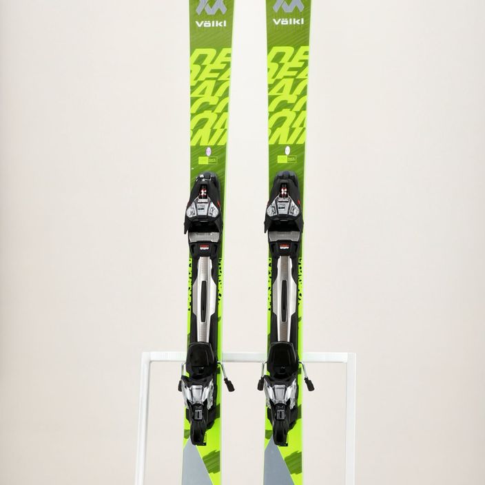 Zjazdové lyže Völkl Deacon 76 + rMotion3 12 GW green/neon green/pearl white 14