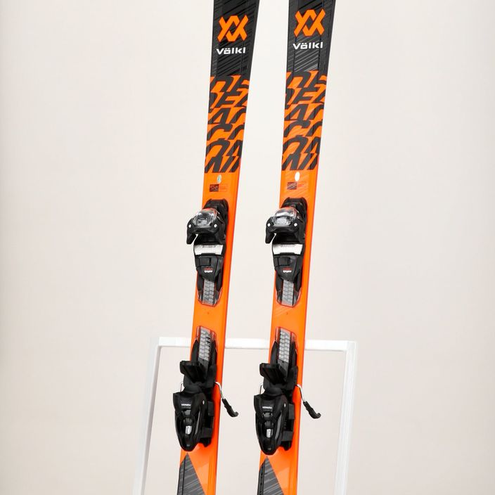 Zjazdové lyže Völkl Deacon XT + vMotion 10 GW black/orange 12