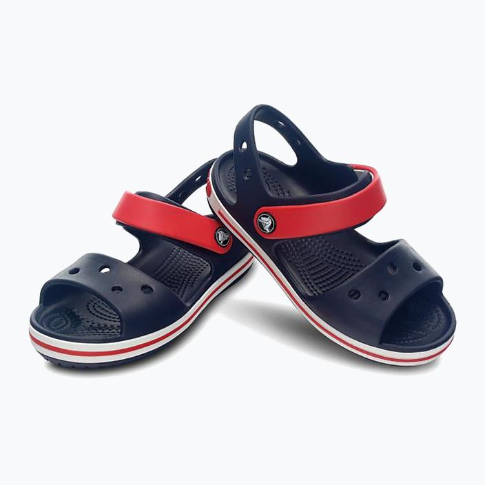 Detské sandále Crocs Crockband navy/red 3