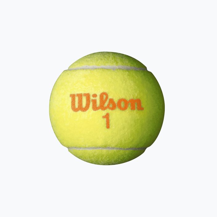 Wilson Starter Orange Tball detské tenisové loptičky 3 ks žlté WRT137300 2