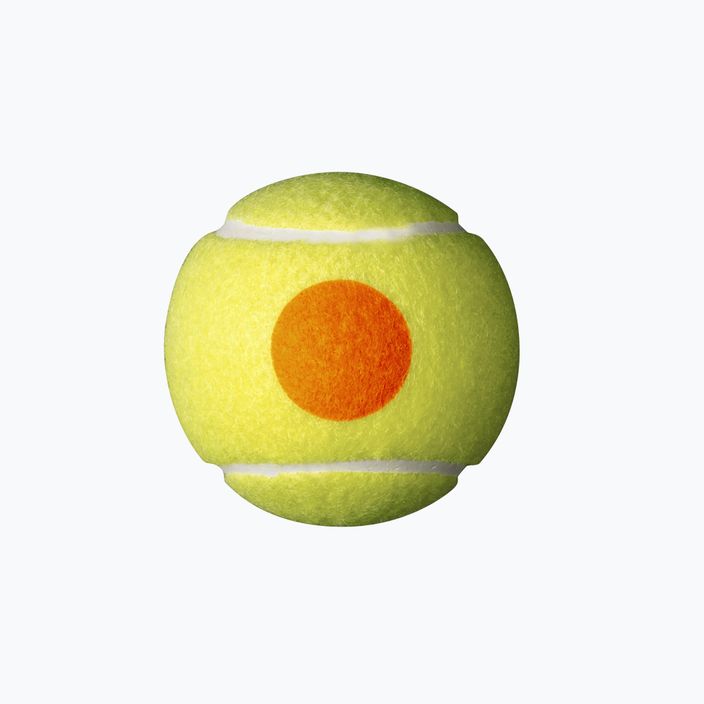 Wilson Starter Orange Tball detské tenisové loptičky 3 ks žlté WRT137300 3