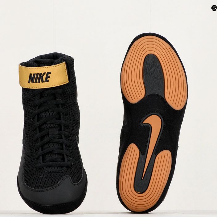 Pánska zápasnícka obuv Nike Inflict 3 Limited Edition black/vegas gold 8