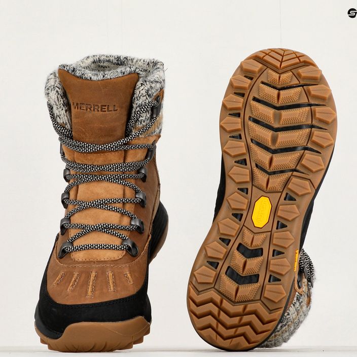 Dámske turistické topánky Merrell Siren 4 Thermo Mid Zip WP tobacco 15