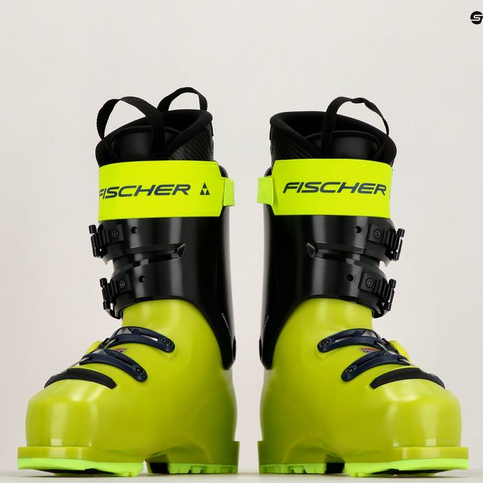 Pánske lyžiarske topánky Fischer RC4 PRO MV GW BOA ZF CFC yellow/carbon 11