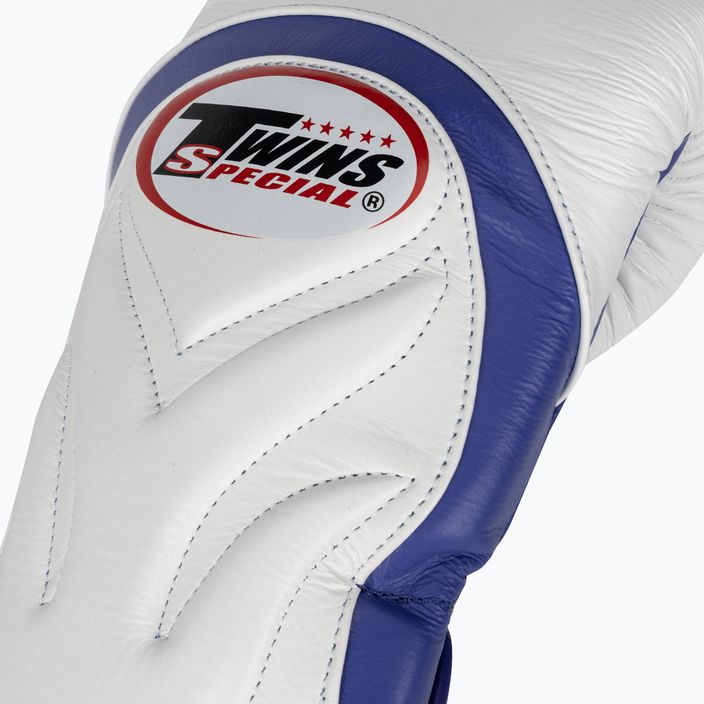 Boxerské rukavice Twins Special BGVL6 white/blue 4
