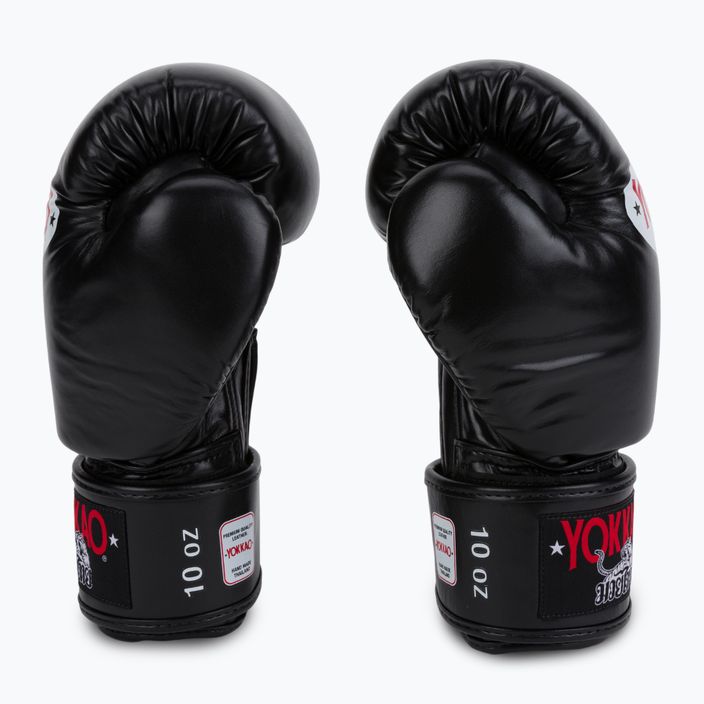 YOKKAO Matrix boxerské rukavice čierne BYGL-X-1 4