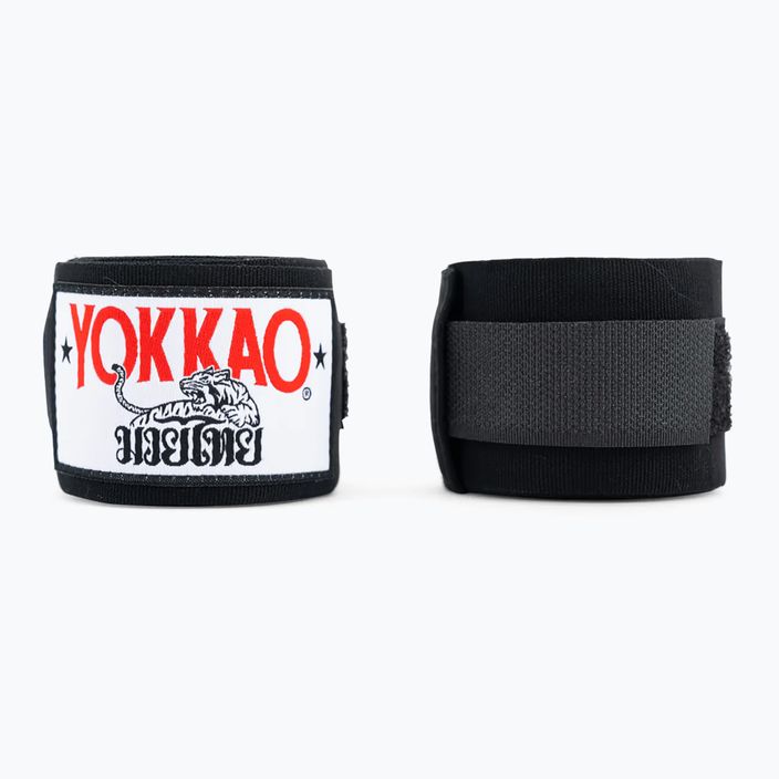 Boxerské bandáže YOKKAO Premium čierne HW-2-1 3