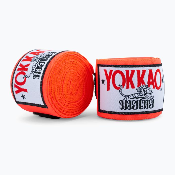 Boxerské bandáže YOKKAO oranžové HW-6