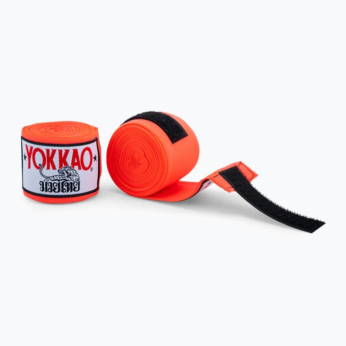 Boxerské bandáže YOKKAO oranžové HW-6 2
