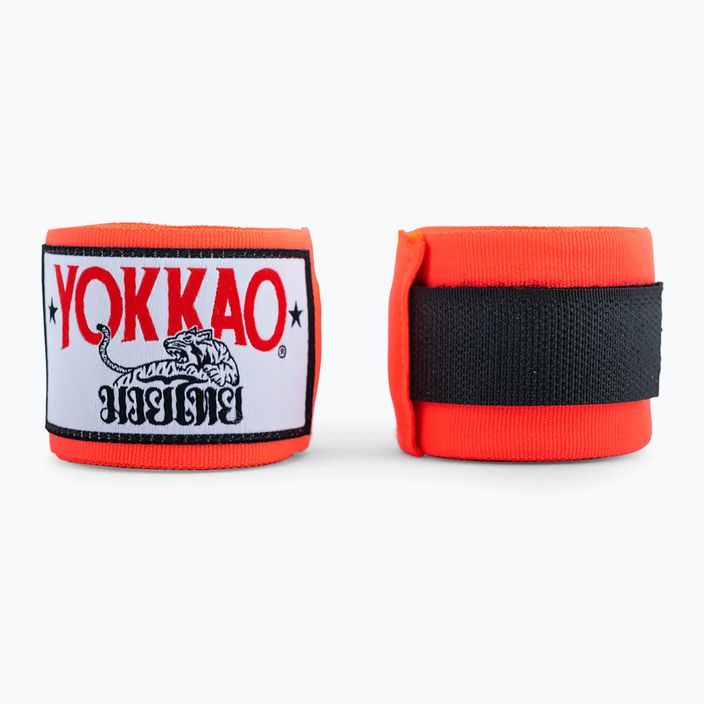 Boxerské bandáže YOKKAO oranžové HW-6 3