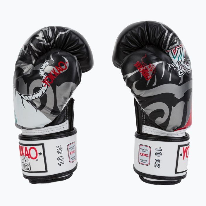 Boxerské rukavice YOKKAO 9'S čierne BYGL-9-1 4
