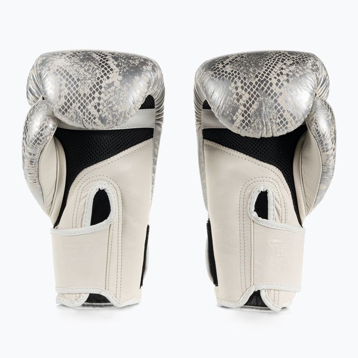 Top King Muay Thai Super Star Snake biele boxerské rukavice TKBGSS-02A-WH 2