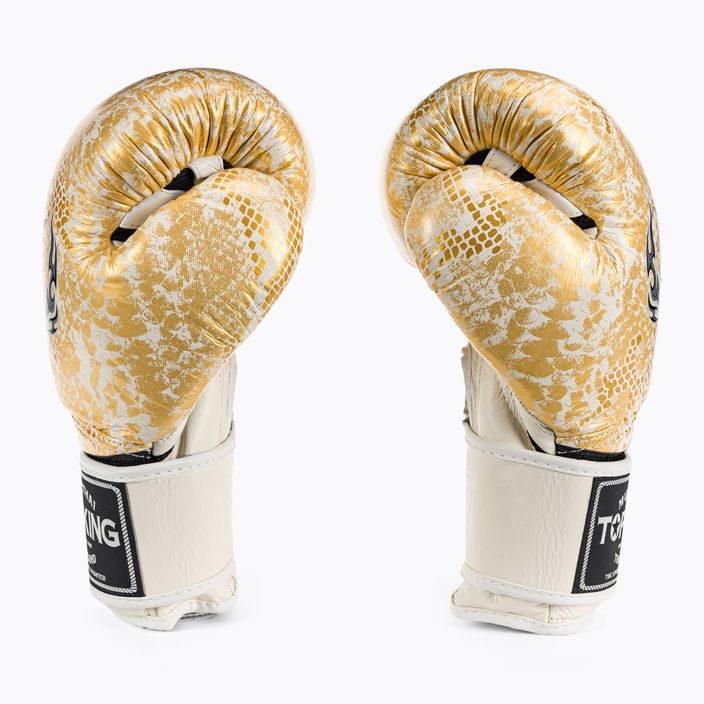 Boxerské rukavice Top King Muay Thai Super Star "Air" biele TKBGSS 3
