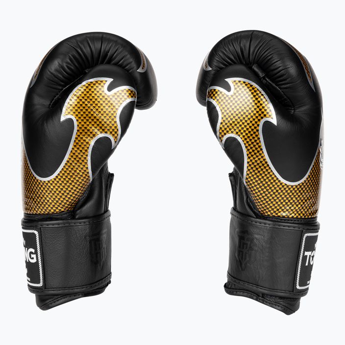 Boxerské rukavice Top King Muay Thai Empower black/gold 3