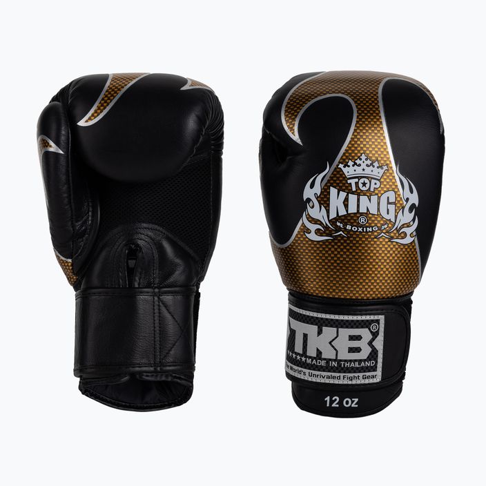 Boxerské rukavice Top King Muay Thai Empower čierne TKBGEM-01A-BK 3