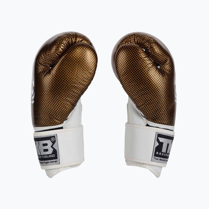 Top King Muay Thai Empower biele boxerské rukavice TKBGEM-02A-WH 4