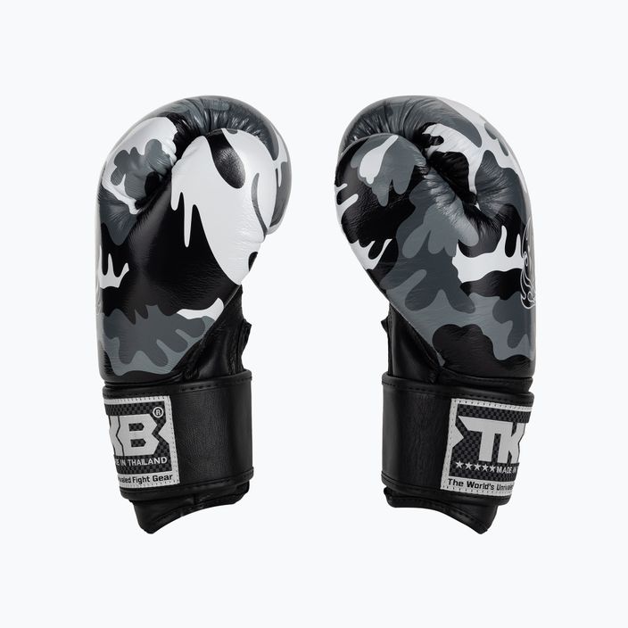 Boxerské rukavice Top King Muay Thai Empower sivé TKBGEM-03A-GY 4