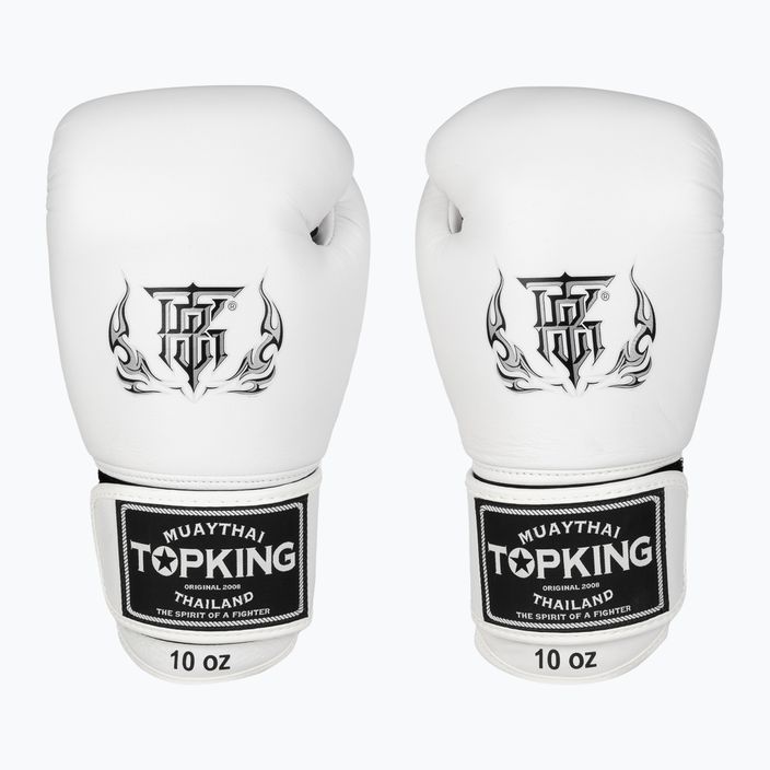 Boxerské rukavice Top King Muay Thai Ultimate Air biele