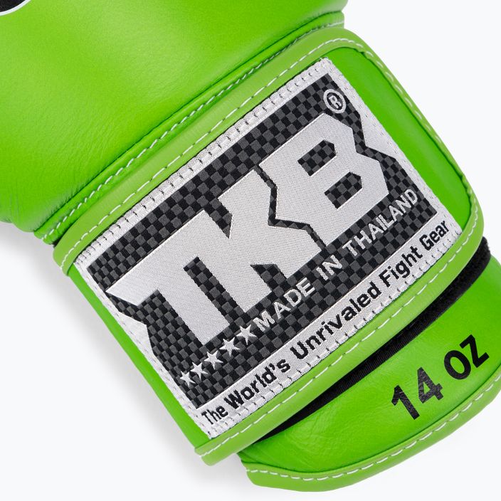 Top King Muay Thai Ultimate Air zelené boxerské rukavice TKBGAV-GN 5