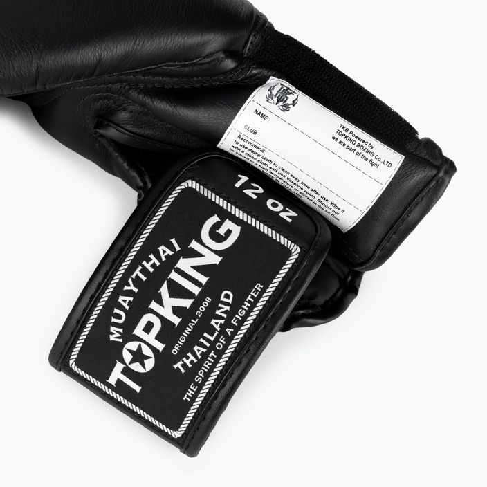 Boxerské rukavice Top King Muay Thai Super Air čierne 5