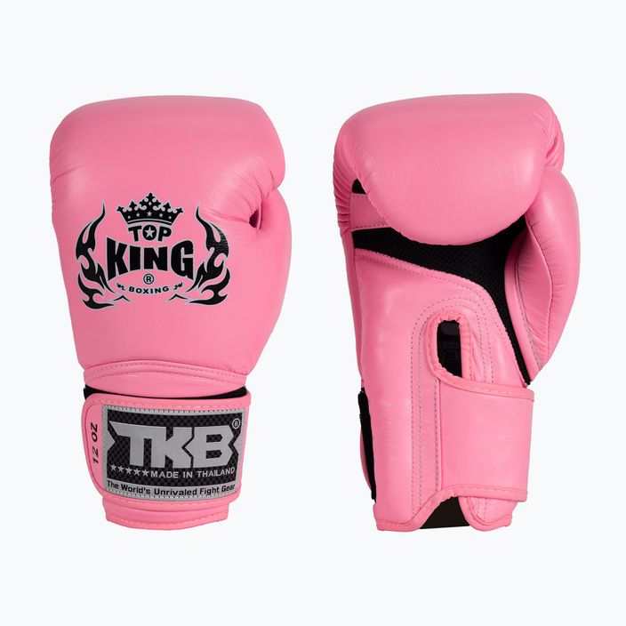 Ružové boxerské rukavice Top King Muay Thai Super Air TKBGSA-PK 3