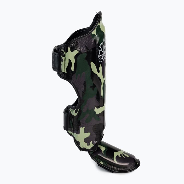 Top King Empower Camouflage zelené chrániče holennej kosti a chodidla TKSGEM-03-GN-L 2