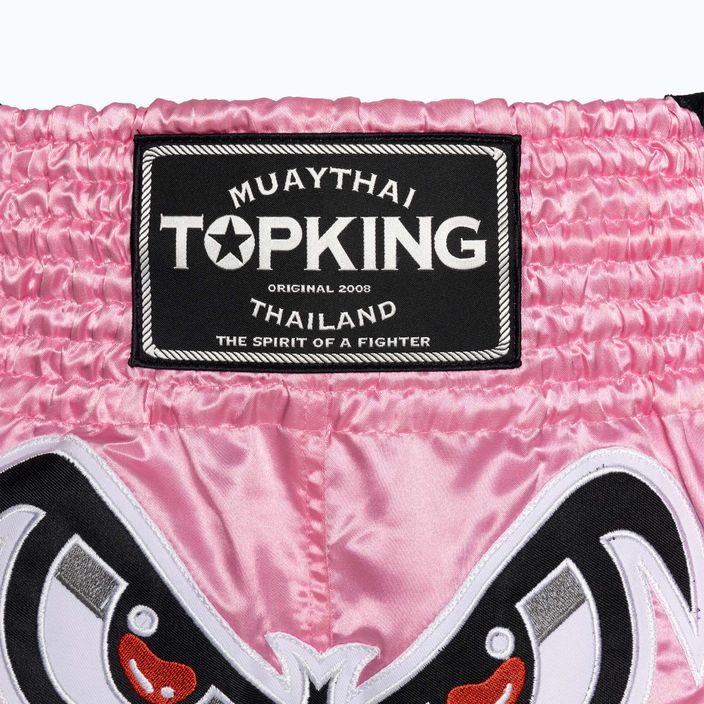 Tréningové šortky Top King Kickboxing ružové 3