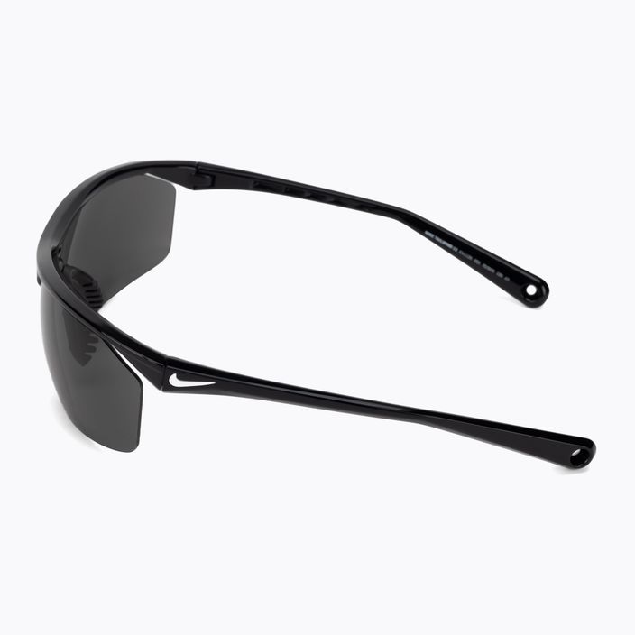 Slnečné okuliare Nike Tailwind 12 čierna/biela/sivé šošovky 4