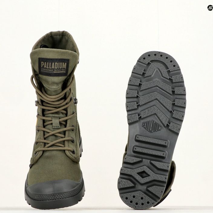 Topánky Palladium Pampa Baggy Supply olive night 17