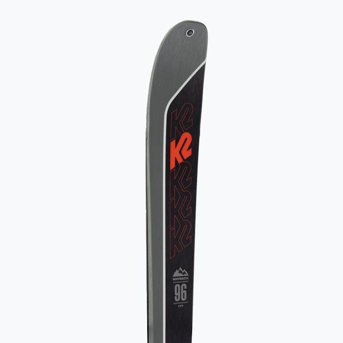 K2 Wayback skate ski grey 96 7