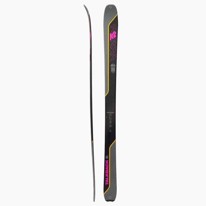 Dámske lyžiarske korčule K2 Talkback 88 grey 10E0601 2