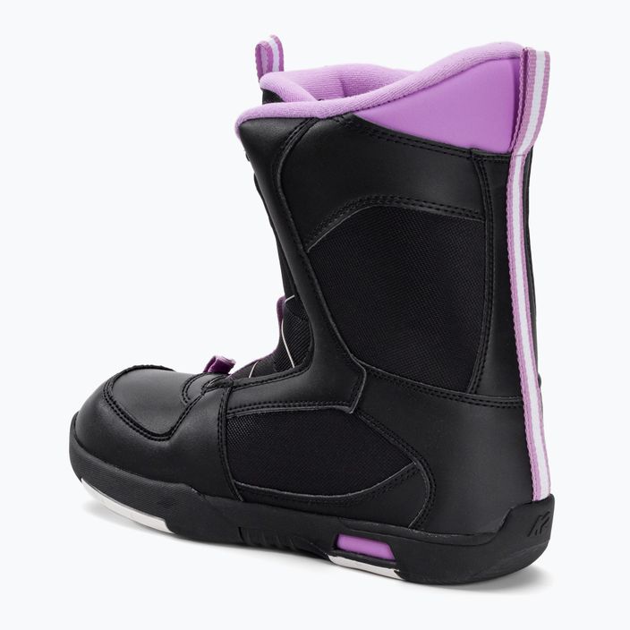 Detské topánky na snowboard K2 Lil Kat black 11F2034 2